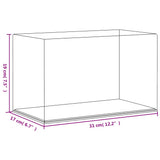 Display Box Transparent 31x17x19 cm Acrylic 154903