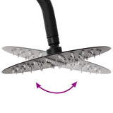 Shower System Black 47 x 20 x 95 cm Stainless Steel 42023407