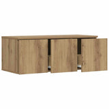 TV Cabinet Artisan Oak 80x34x30 cm Engineered Wood 856013