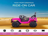 Kids Electric Ride On Car 12V Off Road Toy with Parental Remote Control 2 Motors Horn Lights T3398P348265