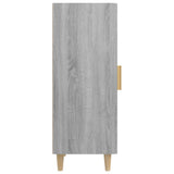 Sideboard Grey Sonoma 34.5x34x90 cm Engineered Wood 817403