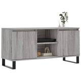 TV Cabinet Grey Sonoma 104x35x50 cm Engineered Wood 827026