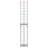 Motorcycle Ramp Folding Silver 180 x 28 x 5 cm Aluminium 42021088