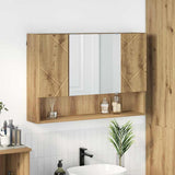 Mirror Cabinet Artisan Oak 80 x 17 x 55 cm Engineered Wood 883363