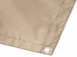 Balcony Screen Beige 110 x 800 cm Oxford Fabric 42030692