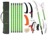 26ft Manual Pole Saw, Lightweight Tree Trimmers Long Handle Pruner Set, Sharp Steel Blade and 29166276