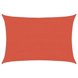 Sunshade Sail 160 g/m Terracotta 4x6 m HDPE 311354