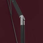 Beach Parasol Bordeaux Red 180x120 cm 314723