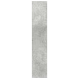 Wall Shoe Cabinet Concrete Grey 80x18x90 cm Engineered Wood 806785
