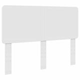 Bed Frame with Headboard White 160 x 200 cm Engineered Wood 3412758
