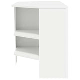 Corner TV Cabinet 102 x 40.5 x 45 cm White Engineered Wood 889775