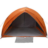 Tunnel tent Grey and Orange 410 x 285 x 198 cm Taffeta 42001180