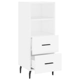 ZNTS Sideboard White 34.5x34x90 cm Engineered Wood 828684