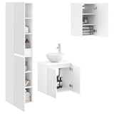 Bathroom Furniture Set 3 pcs High Gloss White 3406067