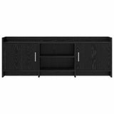 TV Cabinet 130 x 33 x 47 cm Black Oak Engineered Wood 8011172