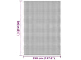 Tent Carpet Blue 800 x 350 cm Polyester 42002786