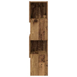 Corner Cabinet 25.5x25x102cm Engineered Wood Old Wood 889811
