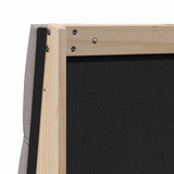 Upholstered Headboard Taupe 180 cm Solid Pine Wood 879327