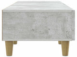 TV Cabinet 147 x 34.5 x 30 cm Concrete Grey Engineered Wood 895168