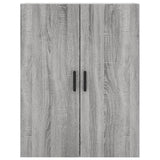 Highboard Grey Sonoma 69,5x34x180 cm Engineered Wood 3195801