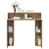 Fireplace Surround Artisan Oak 102 x 18 x 100.5 cm 8006605