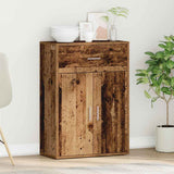 Sideboard with Drawer Old Wood 60 x 30 x 84 cm Engineered Wood 871425