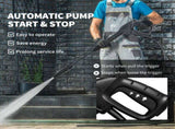 1800W High Pressure Washer, 150 Bar Pressure, 420 L/h Flow, Portable Power Washer Jet Wash Cleaner T3398P314782