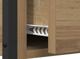 Console Table Artisan Oak 100 x 40 x 75 cm Engineered Wood 882228