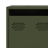 Sideboard Olive Green 135x39x73.5 cm Cold-rolled Steel 3307171
