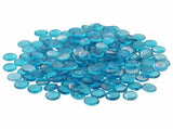 Glass Nugget 17-19 mm Aqua Blue Glass 42041599