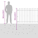 Spike Fence Asten Black 42030083