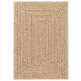 Rug ZIZUR 160x230 cm Jute Look Indoor and Outdoor 364833