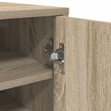 Shoe Cabinets 2 pcs Sonoma Oak 32x35x70 cm Engineered Wood 808961