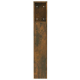 Headboard Cabinet Smoked Oak Engineered wood Medium 817267