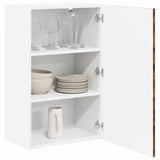 Wall Cabinet LUCCA Smoked Oak 50 x 31 x 80 cm Engineered Wood 885040