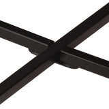 Coffee Table 54x54x35 cm Solid Wood Mango and Iron 371968
