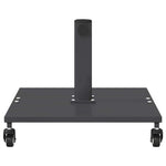 Outdoor Umbrella Base Dark grey 45 x 45 x 31 cm Steel 42009950