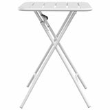 Bistro Table White 55 x 55 x 72.5 cm Powder-coated Steel 42002944