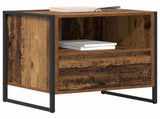 Bedside Table 2 pcs Old Wood 50 x 39.5 x 50 cm Engineered Wood 886675