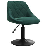 Bar Stool Dark Green Velvet 335319
