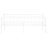 Sofa Bed Frame White Powder-coated metal Single 324774