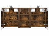 Bathroom Cabinet Set 3 pcs 80 x 10.5 x 50 cm Engineered wood 3403660