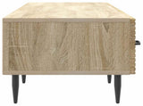 TV Cabinet Sonoma Oak 147 x 34.5 x 30 cm Engineered Wood 894937