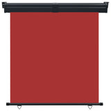 ZNTS Balcony Side Awning 165x250 cm Red 48433