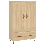 ZNTS Highboard Sonoma Oak 69.5x31x115 cm Engineered Wood 830295