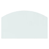 ZNTS Fireplace Glass Plate 100x60 cm 324148