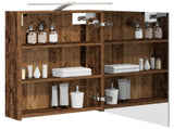 Bathroom Mirror Cabinet Old Wood 50 x 14.5 x 70 cm 889053