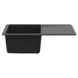 Sink Black 670 x 460 mm Granite 42028408