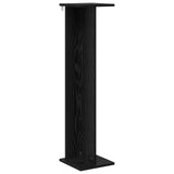 Plant Stand 2 pcs Black Oak 25 x 25.5 x 100.5 cm 899629