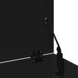 Storage Box Black 102x35x35 cm Engineered Wood 840689